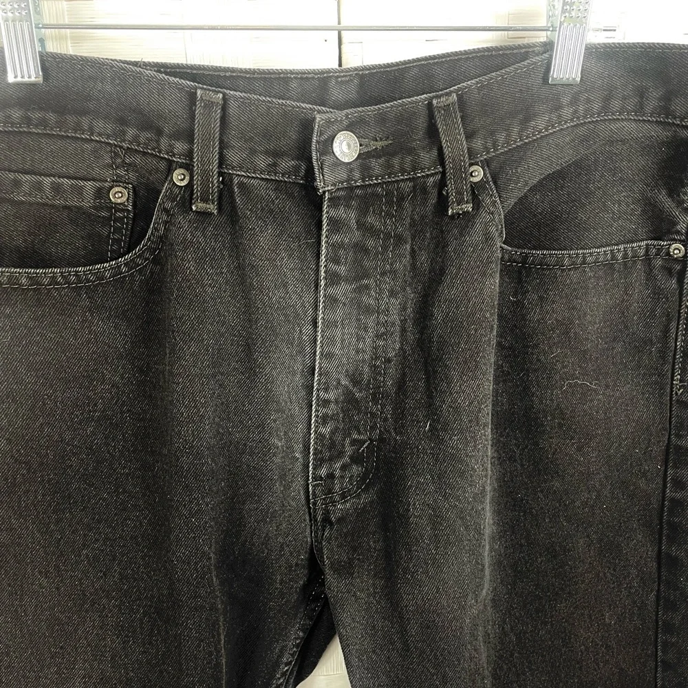 Levi's Men's Relaxed Fit Black Jeans‎